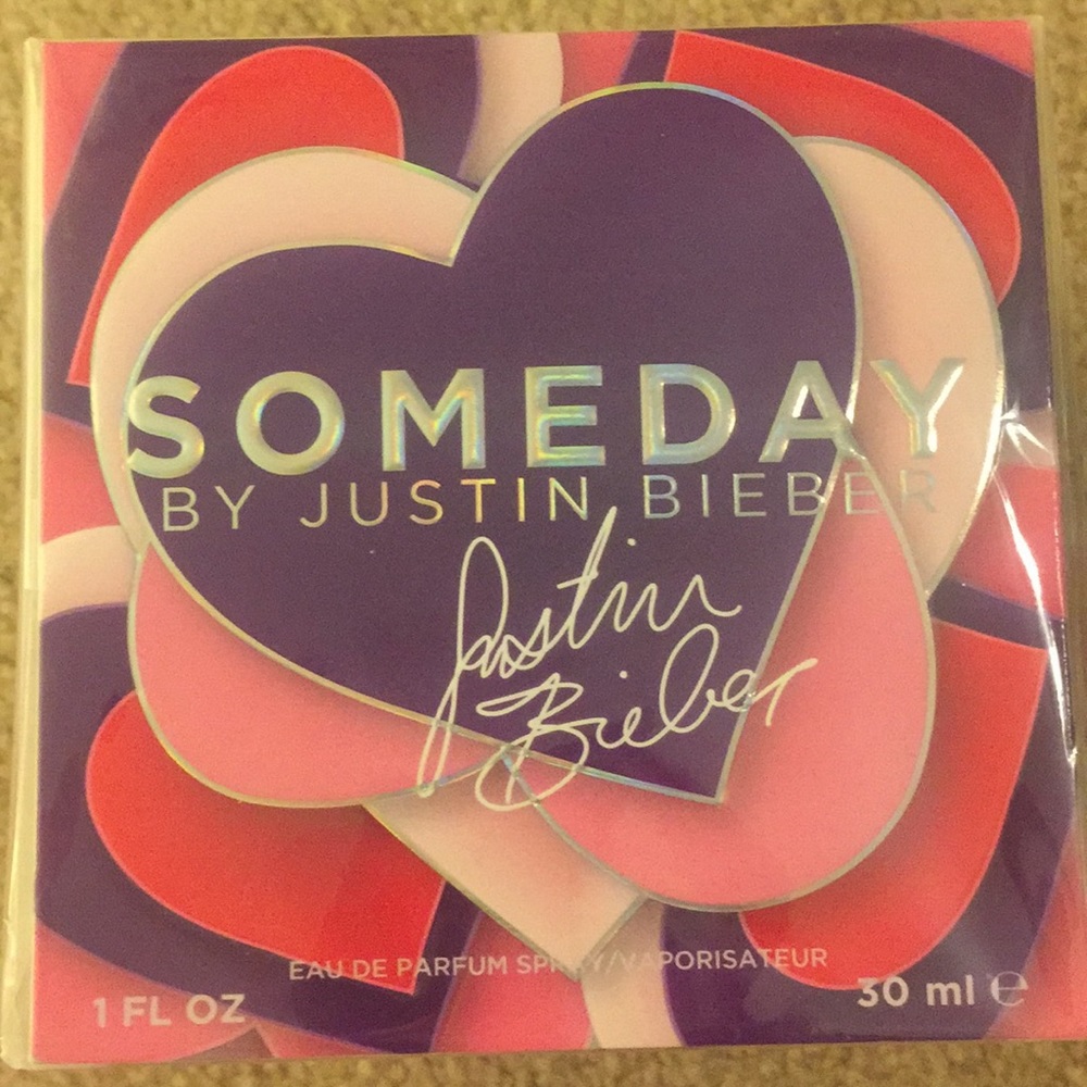 Justin Bieber someday perfume. UNUSED AND UNOPENED